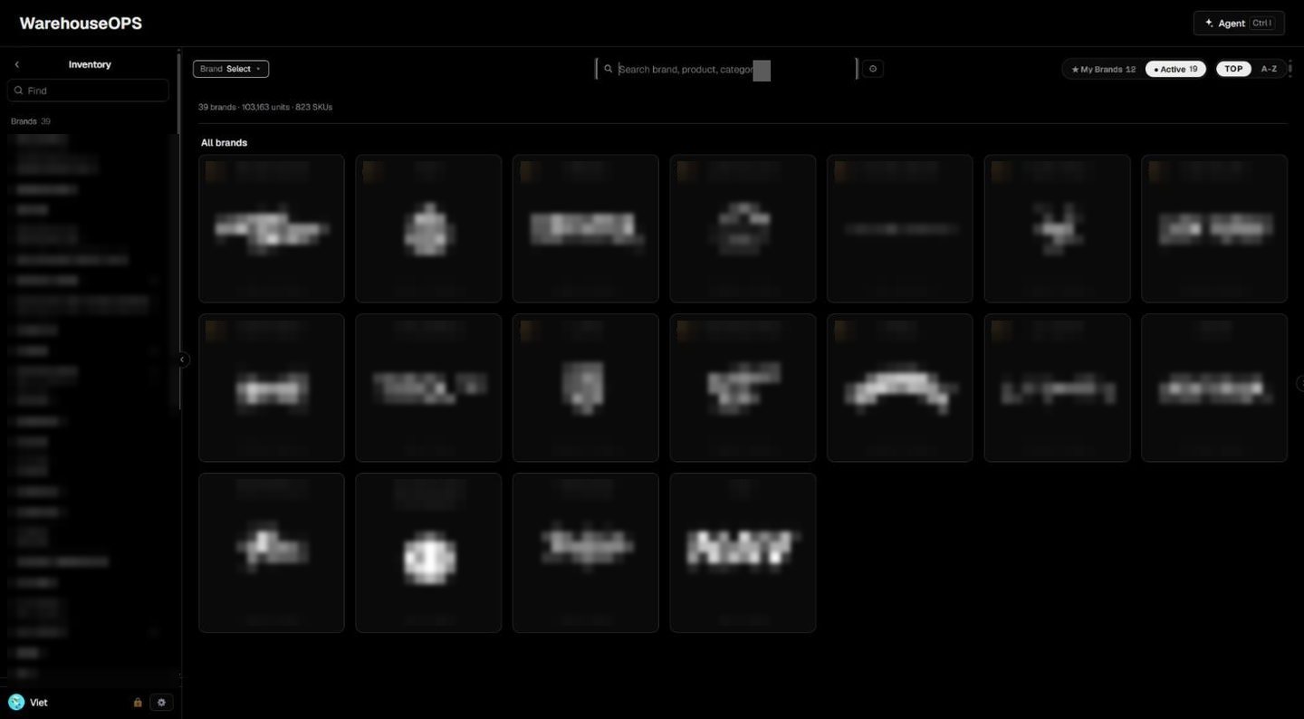 Client portal: Each brand sees only its own world